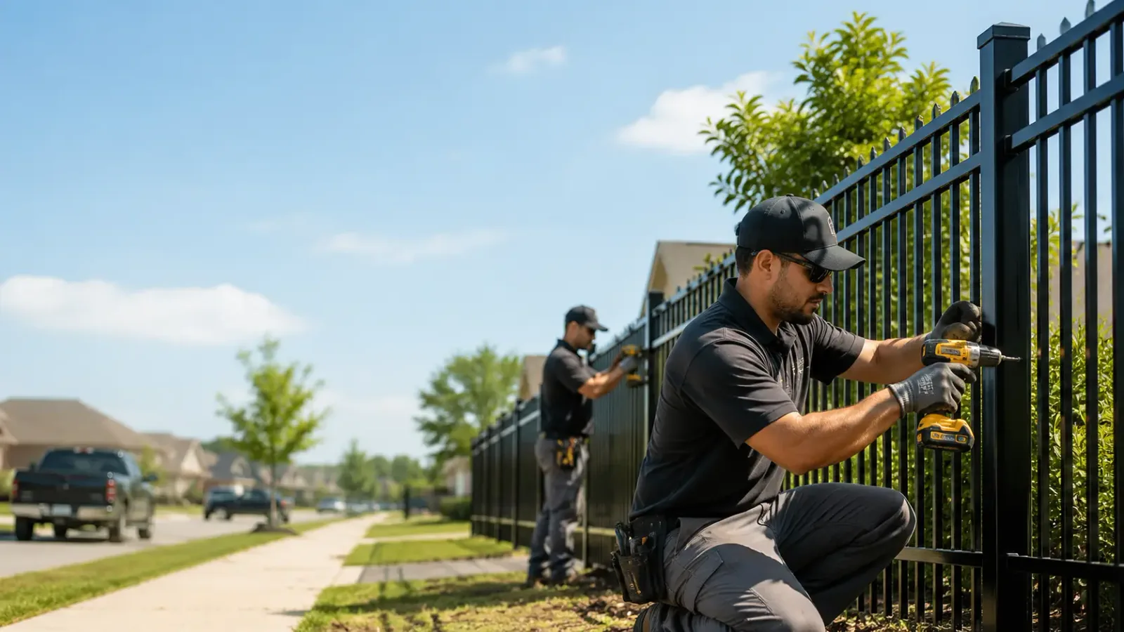 Metal Fence Installation in Temperance, MI